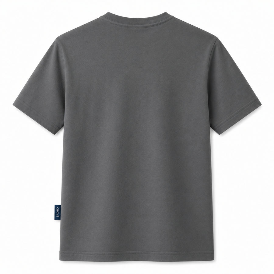 Pack of 3 Essential Charcoal/Heather Grey/Icy Blue