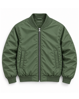 Bomber Puffer - Olive Green