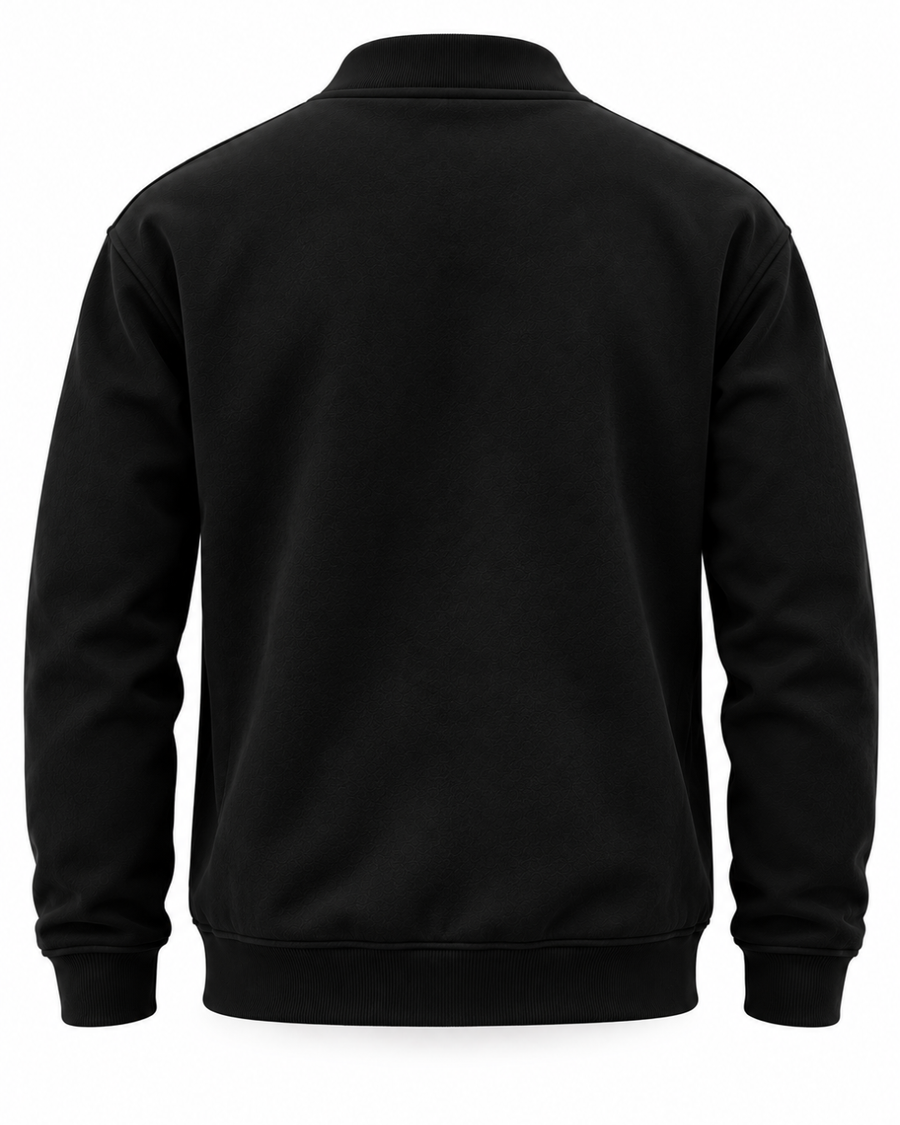 Zipper Fleece - Black