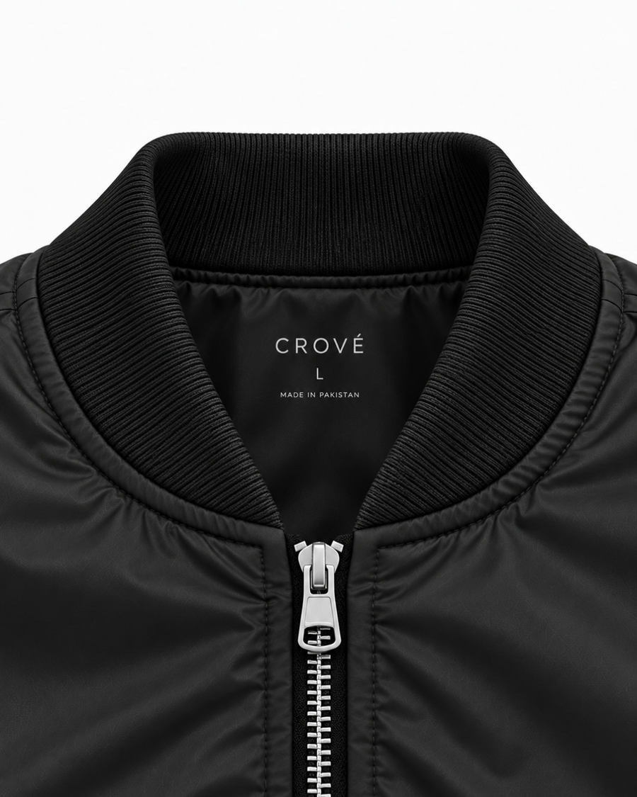 Bomber Puffer - Black