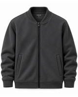 Zipper Fleece - Grey