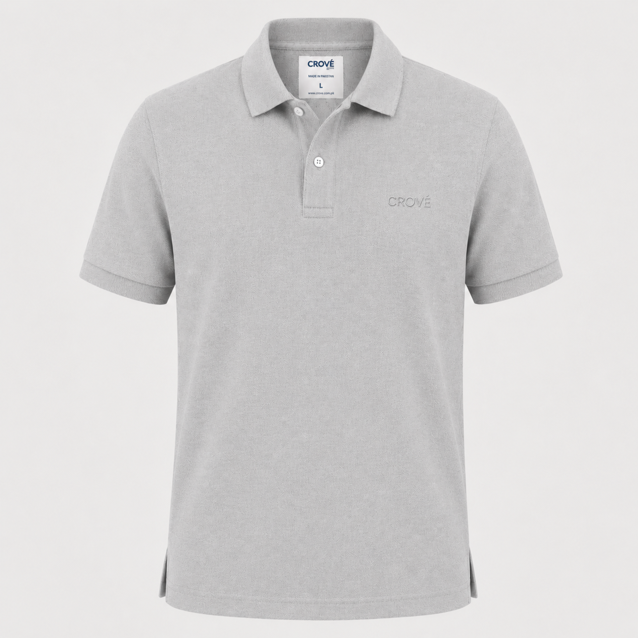 Signature Polo - Heather Grey