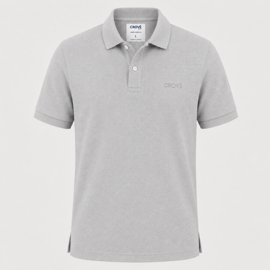 Signature Polo - Heather Grey