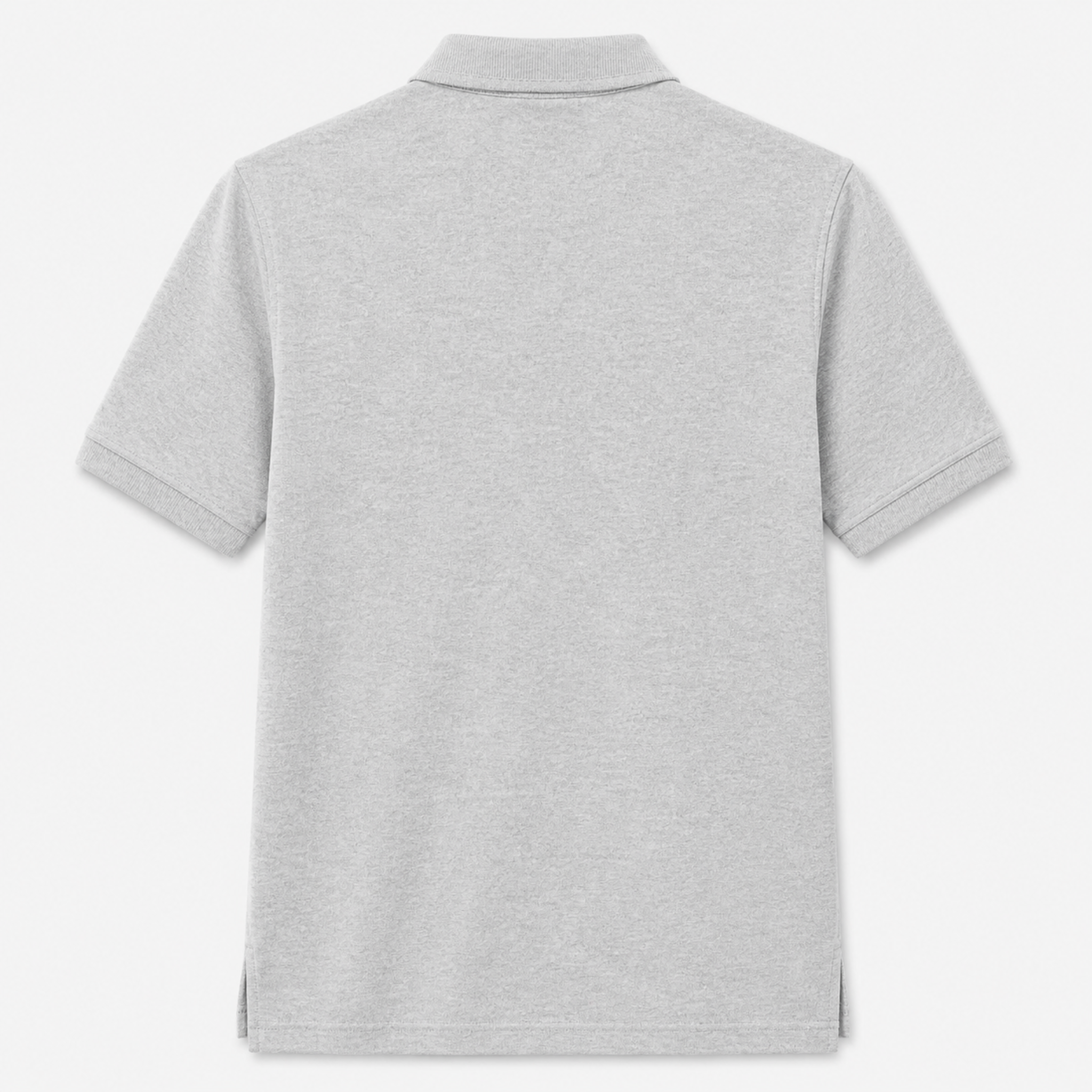 Signature Polo - Heather Grey