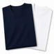 Pack of 2 Essential Navy/White