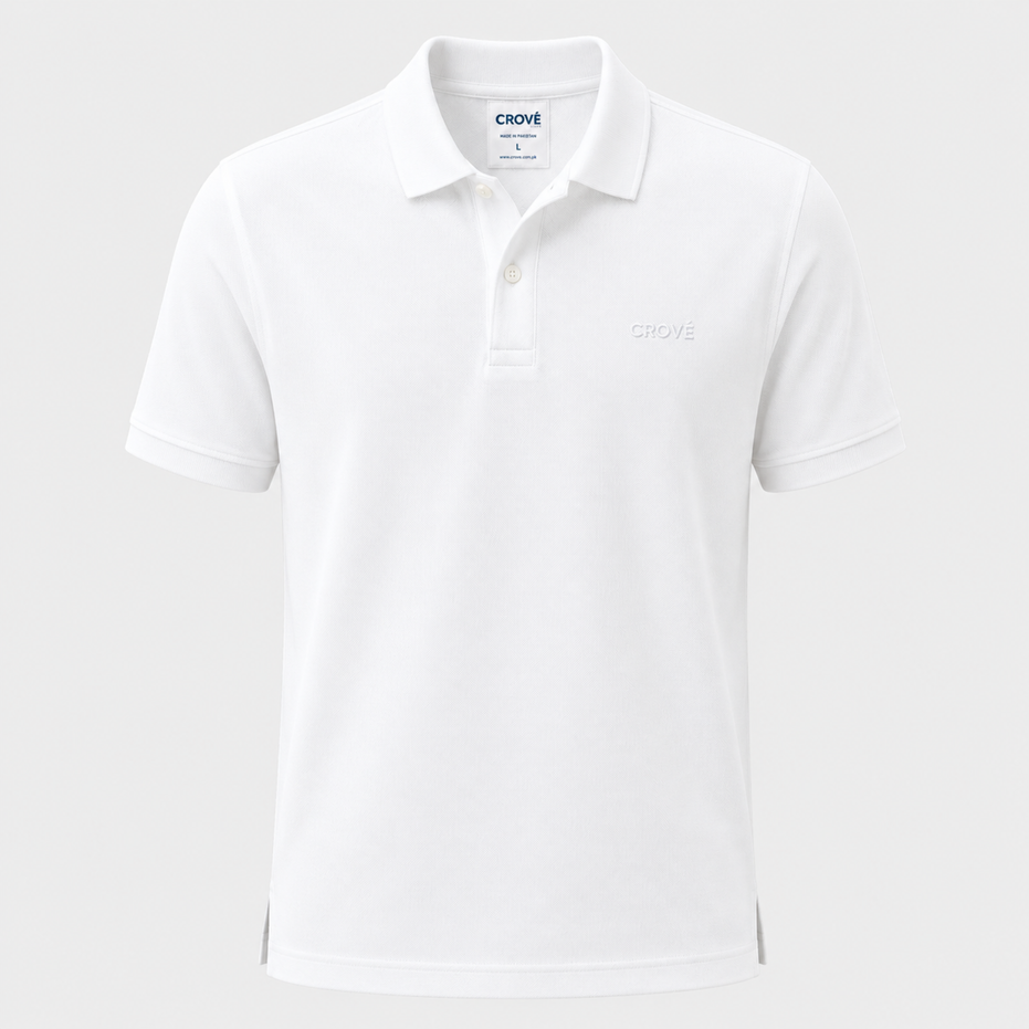 Signature Polo - White