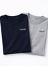 Signature Pack of 2 Navy/Grey