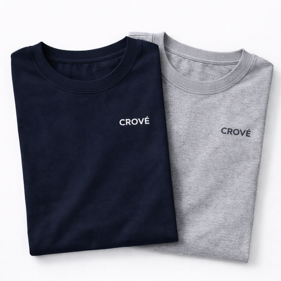 Signature Pack of 2 Navy/Grey