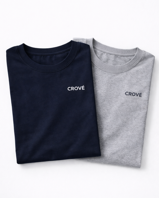 Signature Pack of 2 Navy/Grey
