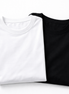 Pack of 2 Essential White/Black
