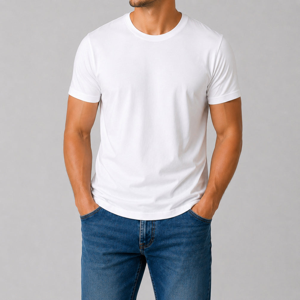 Pack of 2 Essential Icy Blue/White