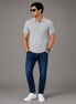 Core Polo – Heather Grey