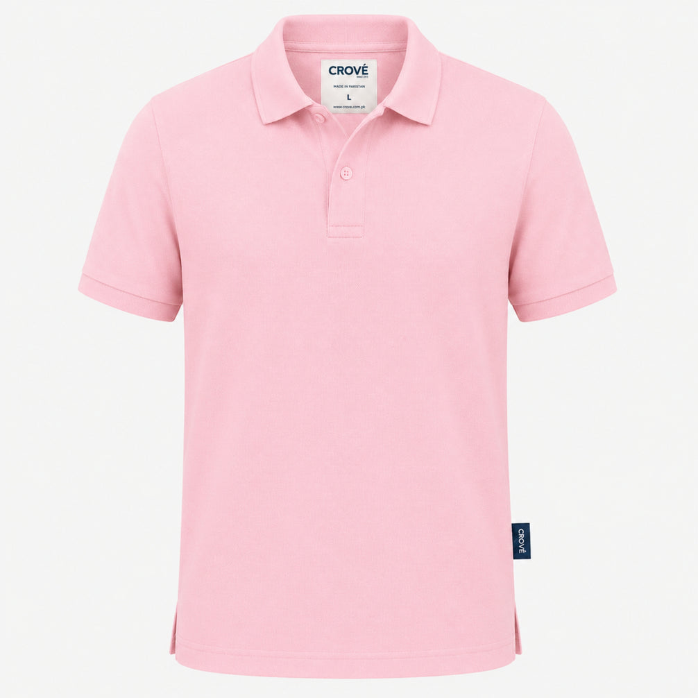 Core Polo – Soft Pink