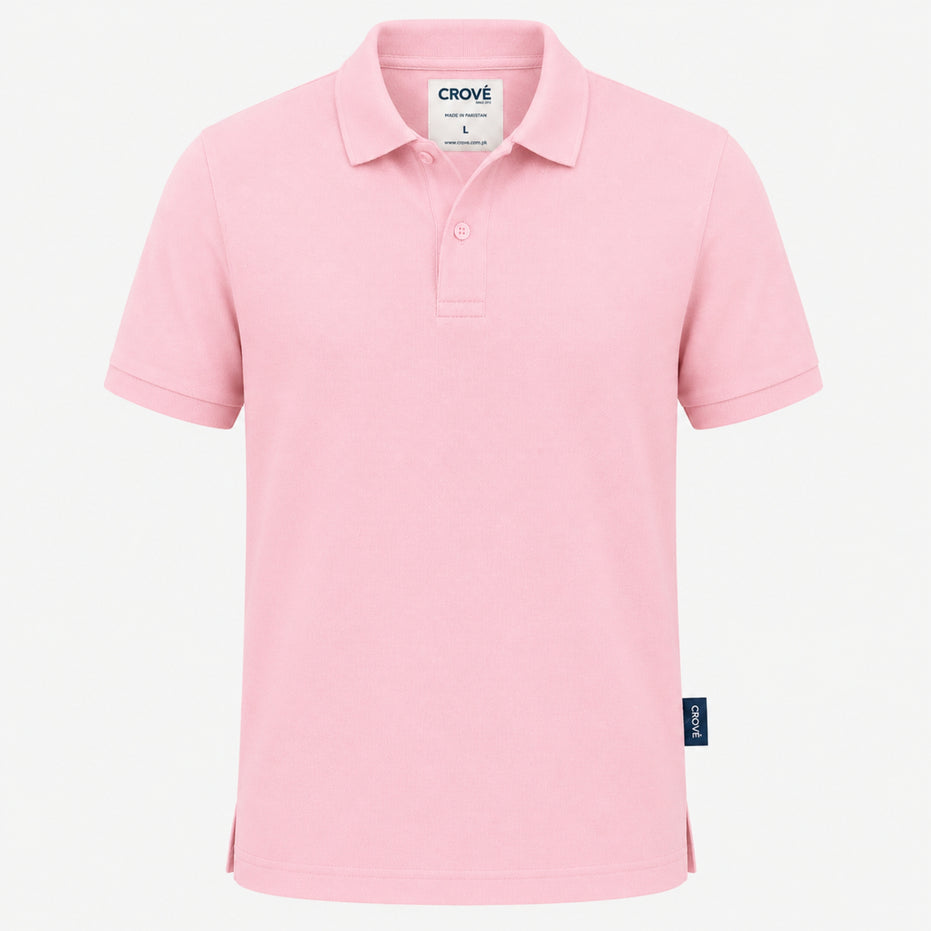 Core Polo – Soft Pink