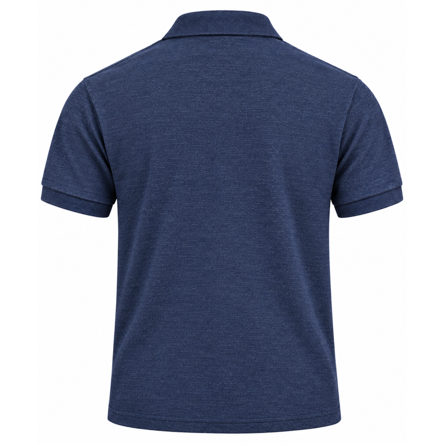 Signature Polo - Ink Denim Blue