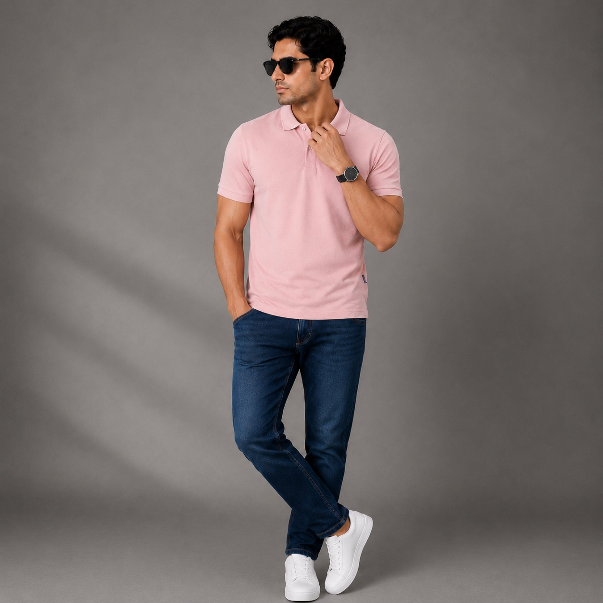 Core Polo – Soft Pink