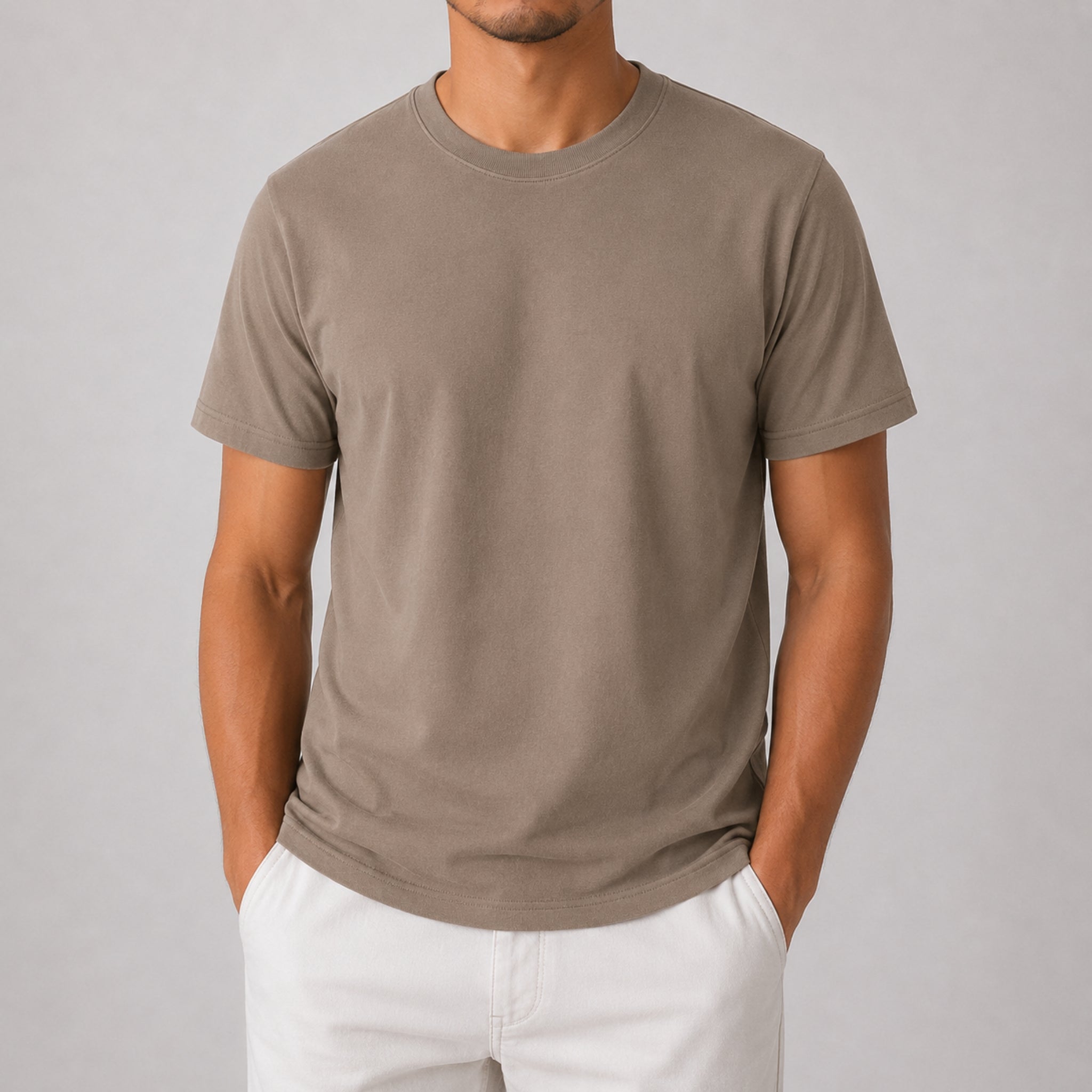 Essential Slim Fit - Stone Beige