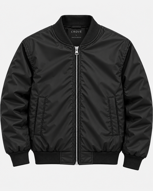Bomber Puffer - Black