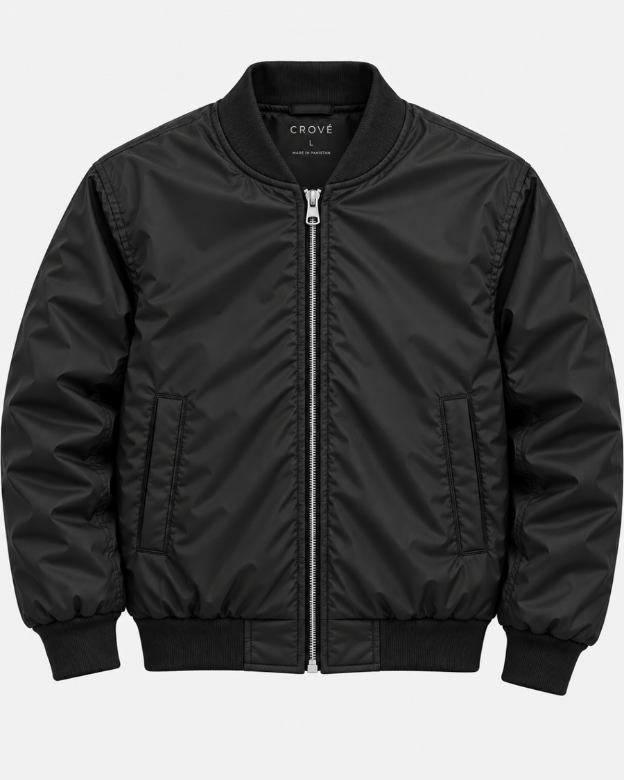 Bomber Puffer - Black