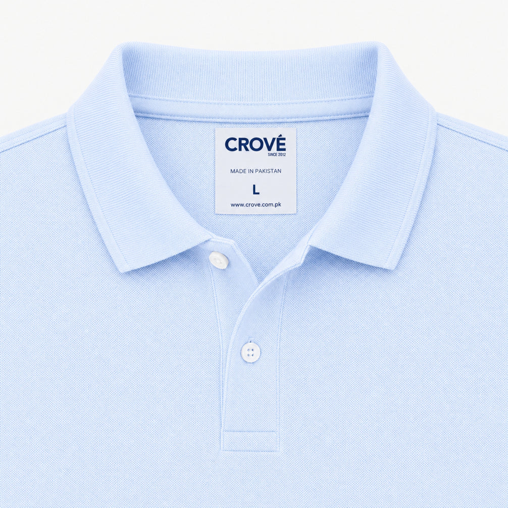 Core Polo – Ice Blue