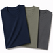 Pack of 3 Essential Sage Green/Navy Blue/Charcoal