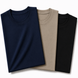 Pack of 3 Essential Navy Blue/Stone Beige/Black