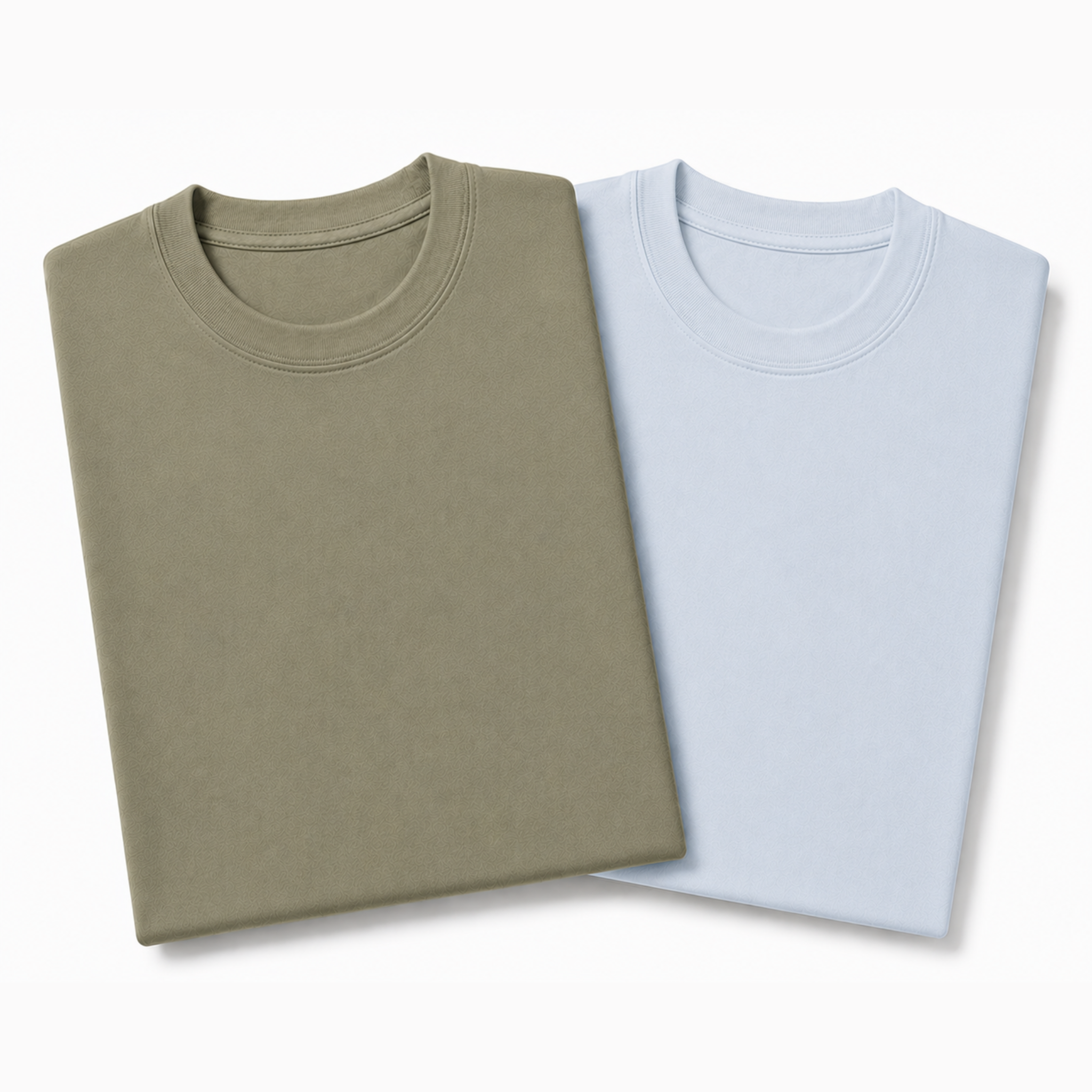 Pack of 2 Essential Sage Green/Icy Blue