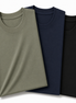 Pack of 3 Essential Sage Green/Navy Blue/Black