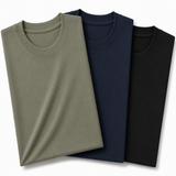 Pack of 3 Essential Sage Green/Navy Blue/Black