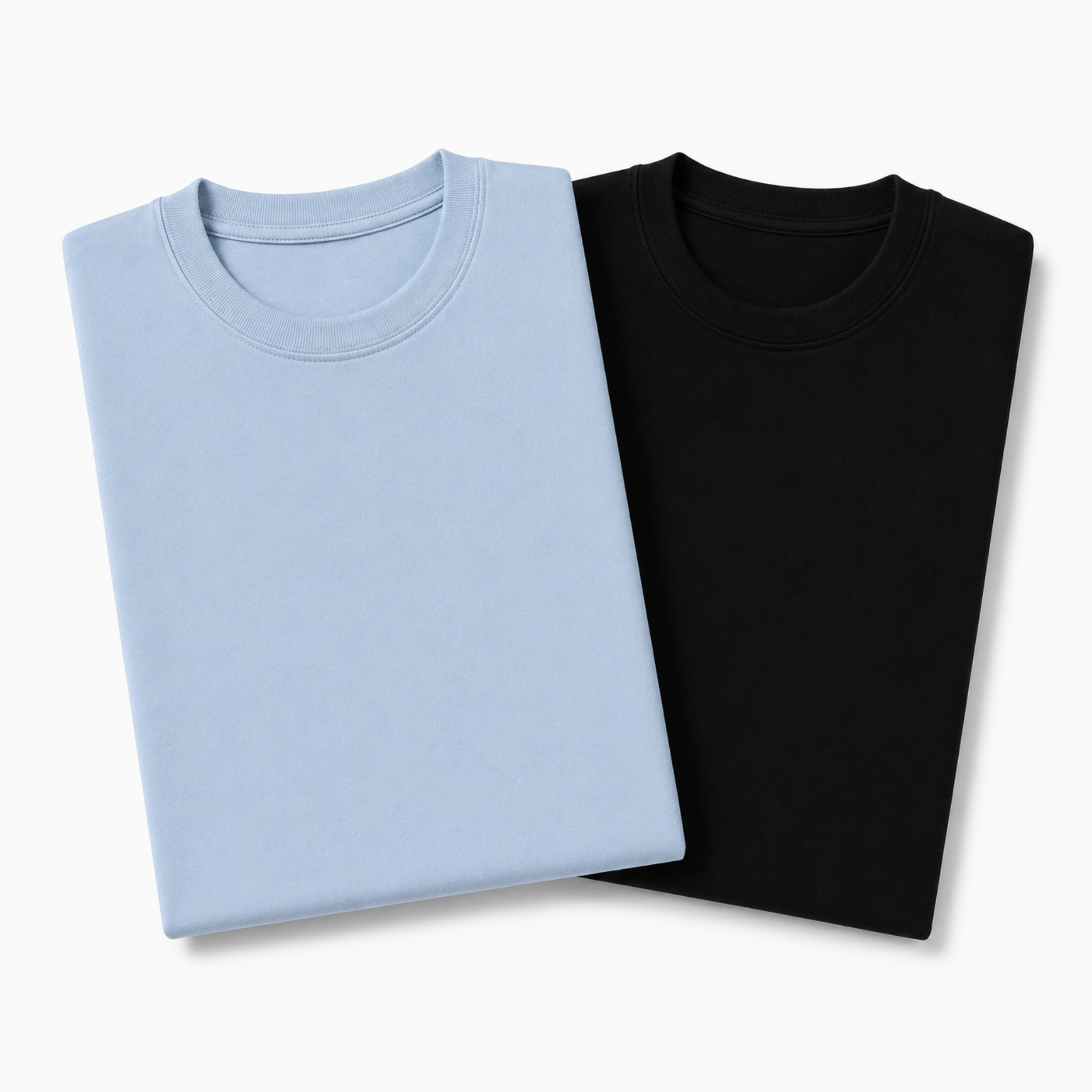 Pack of 2 Essential Icy Blue/Black