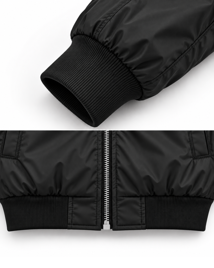 Bomber Puffer - Black