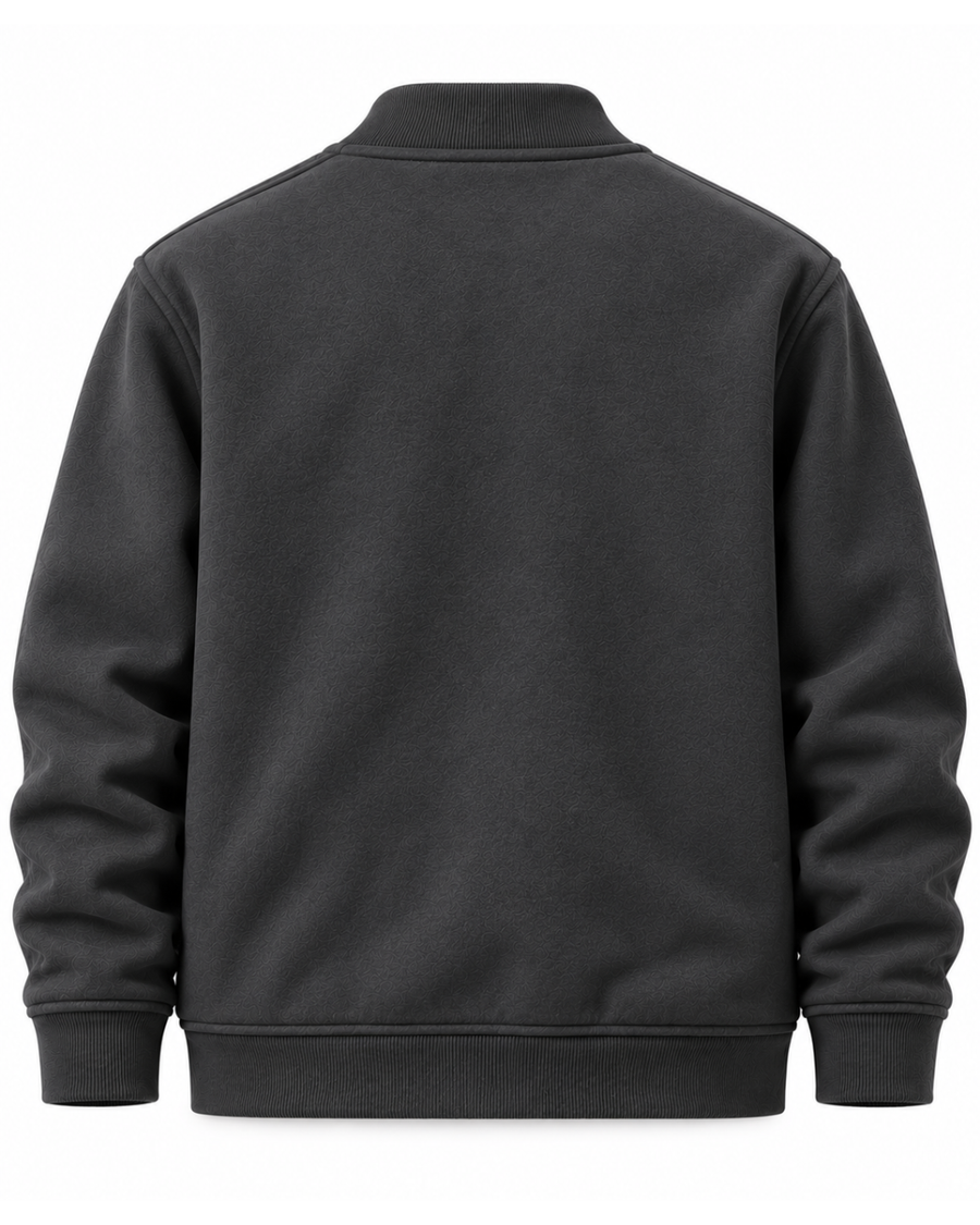 Zipper Fleece - Grey