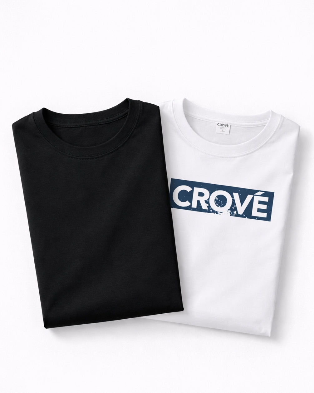 Statement Essential Pack of 2 White/Black