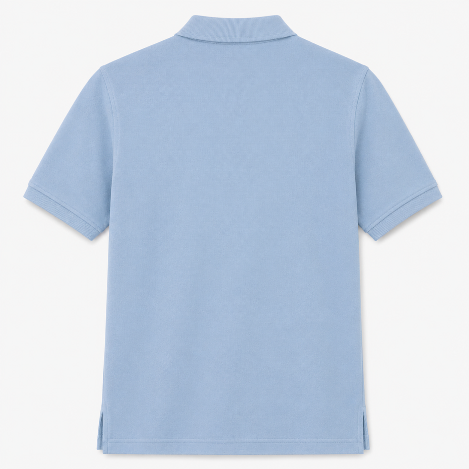 Signature Polo - Dusty Blue