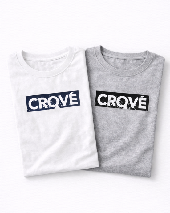 Statement Pack of 2 White/Grey